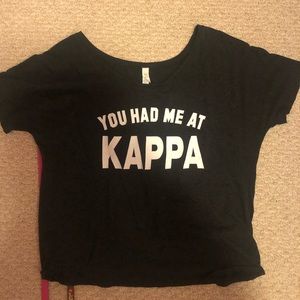 Kappa T shirt. Size M